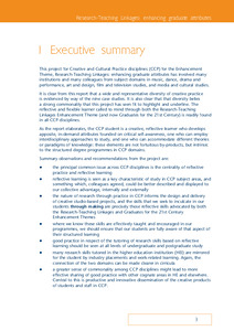 Research-Teaching Linkages Enhancing Graduate Attributes: Creative and Cultural Practice