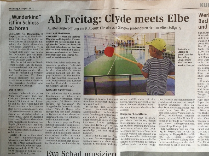 Newspaper article
