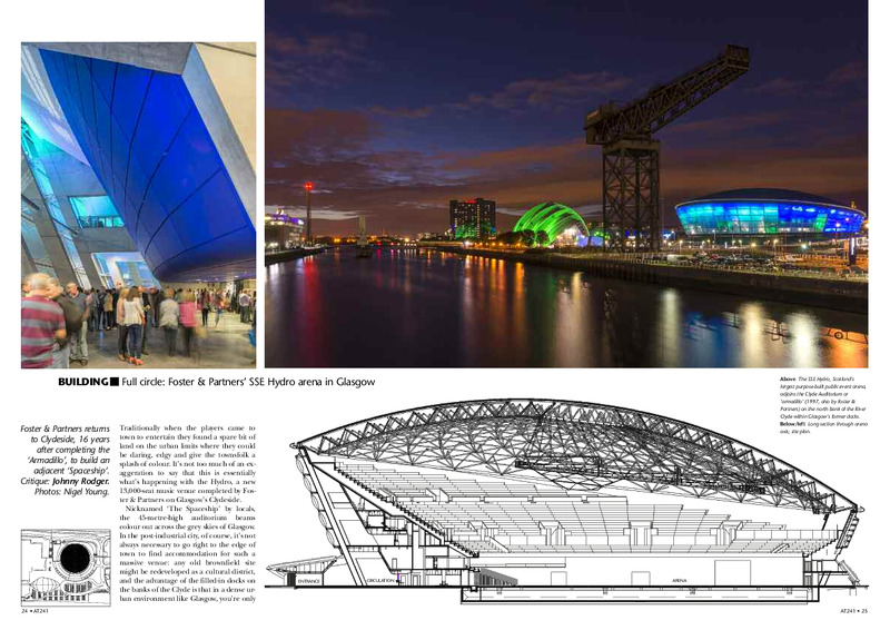 Full Circle: Foster and Partners' SSE Hydro Arena in Glasgow
