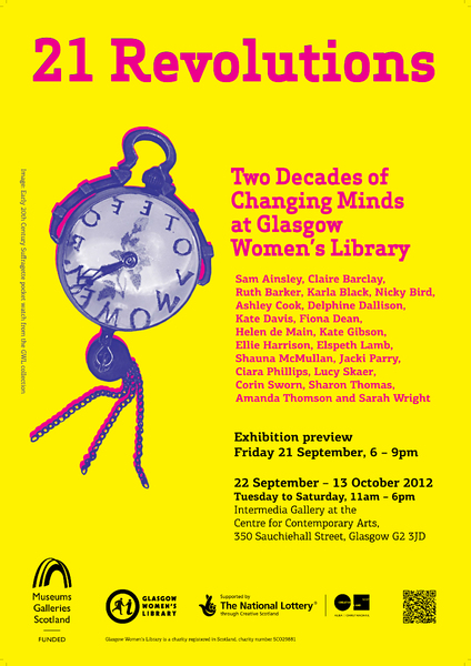 21 Revolutions, Two Decades of Changing Minds at Glasgow Women's Library