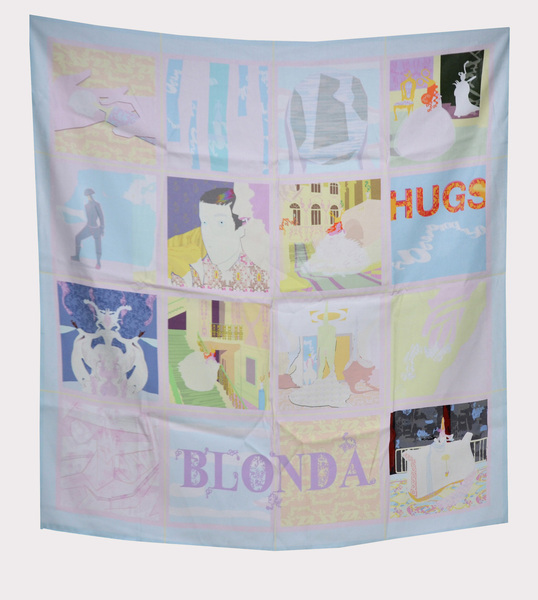 Blonda (scarf design commissioned by Briggs and Cole)