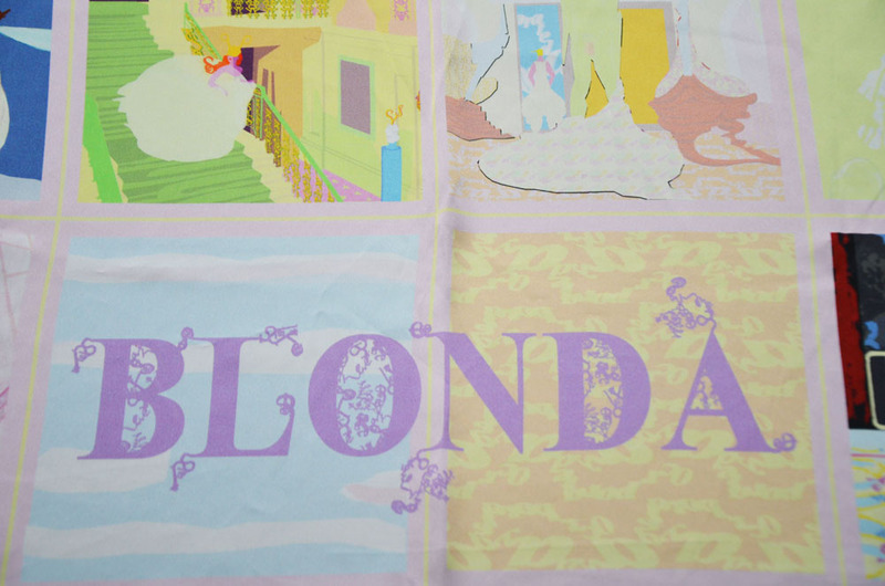 Blonda (scarf design commissioned by Briggs and Cole)