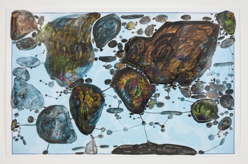 Louise Hopkins & Carol Rhodes, Drawings Paintings and Prints