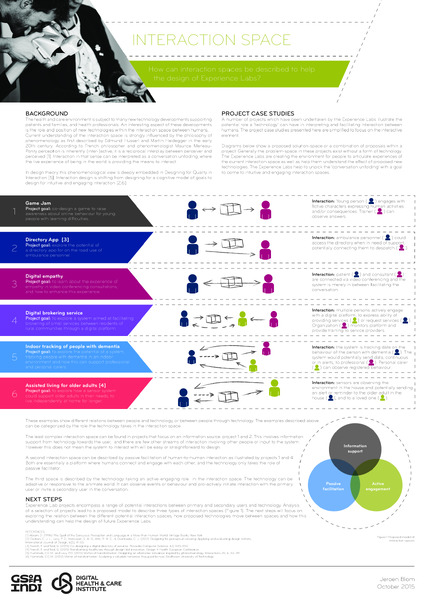 Interaction Space: How can interaction spaces be described to help the design of Experience Labs