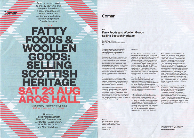 Fatty Foods & Woollen Goods: Selling Scottish Heritage