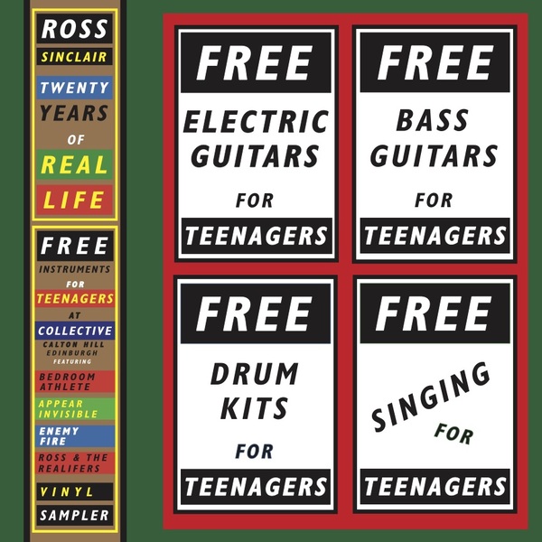 20 Years of Real Life Publication: Free Instruments for Teenagers, Vinyl Album with Risograph booklet and poster