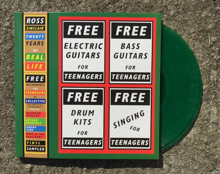 20 Years of Real Life Publication: Free Instruments for Teenagers, Vinyl Album with Risograph booklet and poster