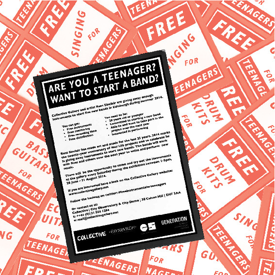 20 Years of Real Life Publication: Free Instruments for Teenagers, Vinyl Album with Risograph booklet and poster