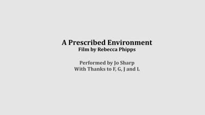 A Prescribed Environment - What are the Spatial Restrictions Experienced by Women Living with Anxiety Disorders?