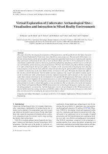 More detailed paper presented at VAST 2008