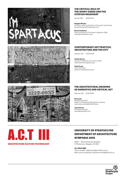 A.C.T.III Symposium - Contemporary art practice, art and the city