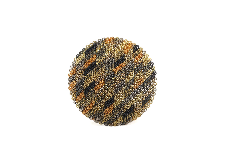 Brooch, 18ct yellow, red, white, green gold, 24ct, platinum, palladium and oxidised silver