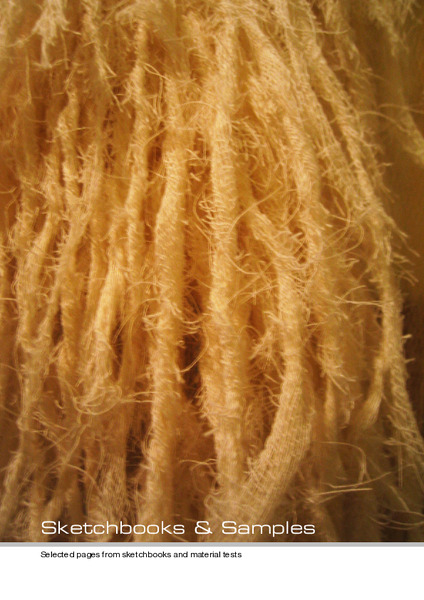 The utilisation of non-clothing materials within the fashion system