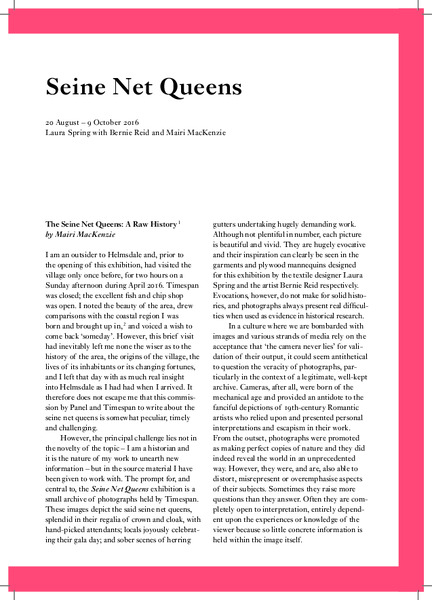 The Seine Net Queens: A Raw History