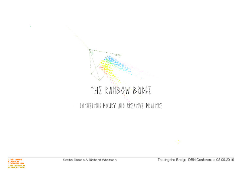 The Rainbow Bridge: Connecting Policy and Creative Practice