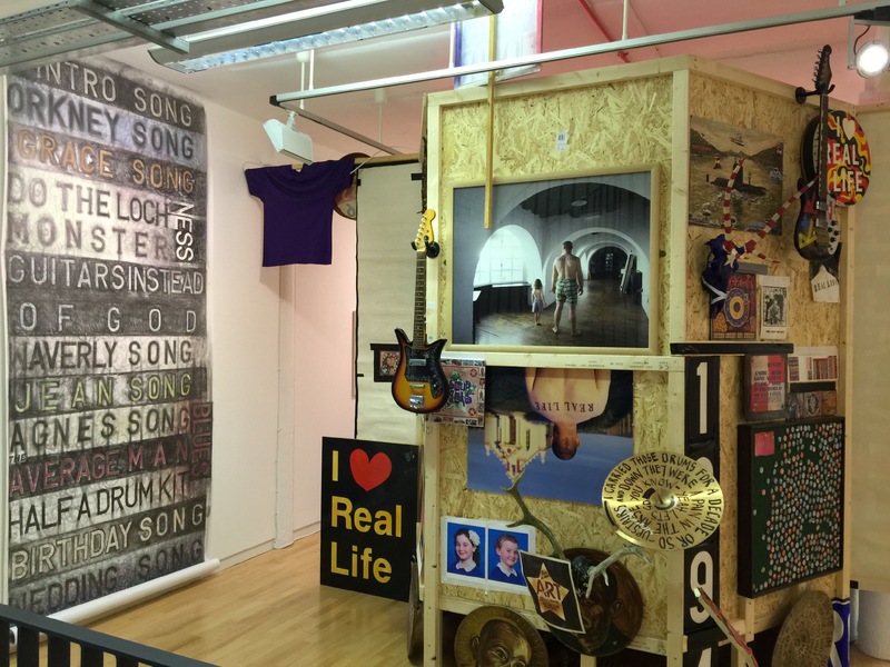 'Trigger Words at Glasgow Print Studio' featuring "I Tried to Give Up Drinking with Guitars Instead of God", (Portable version)