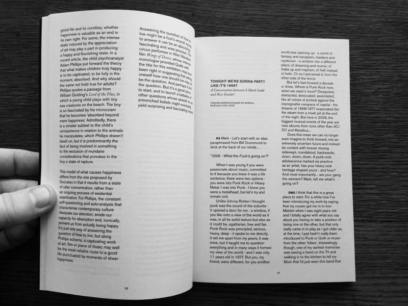 Tonight We're Gonna Party Like its 1999? A conversation between S Mark Gubb and Ross Sinclair