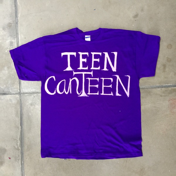 Teen Canteen, Say it All With A Kiss, Album Cover and Campaign, including temporary Installations, postcards, t-shirts