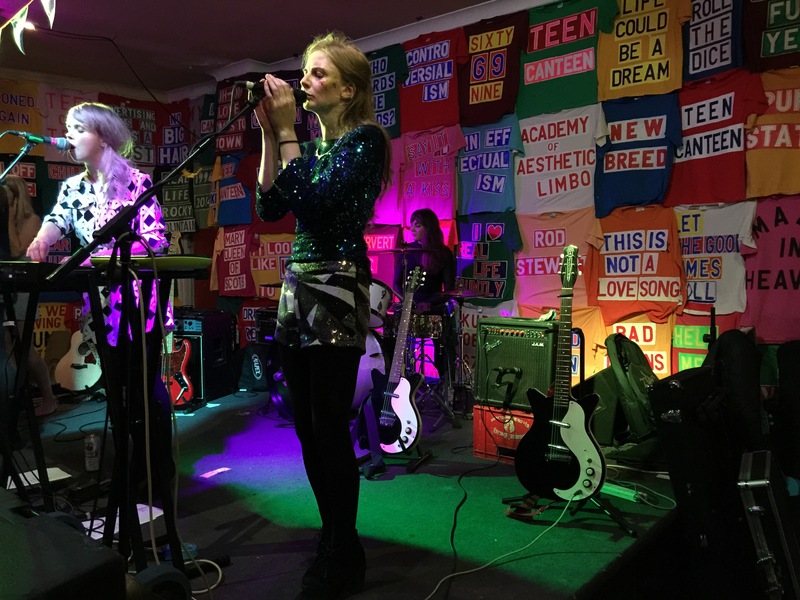 Teen Canteen, Say it All With A Kiss, Album Cover and Campaign, including temporary Installations, postcards, t-shirts