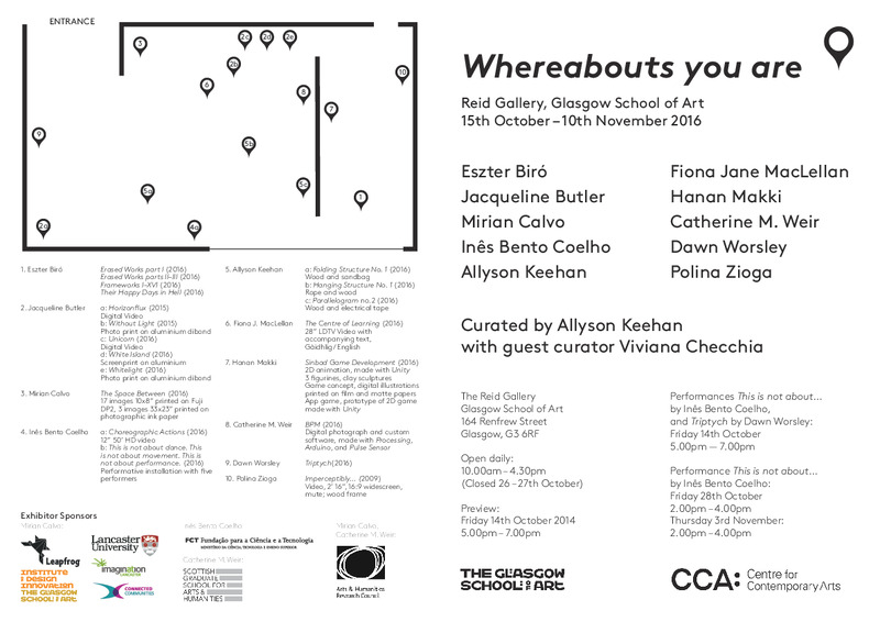 Whereabouts you are