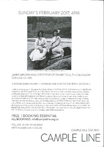 Talk poster