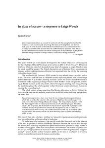 article published
