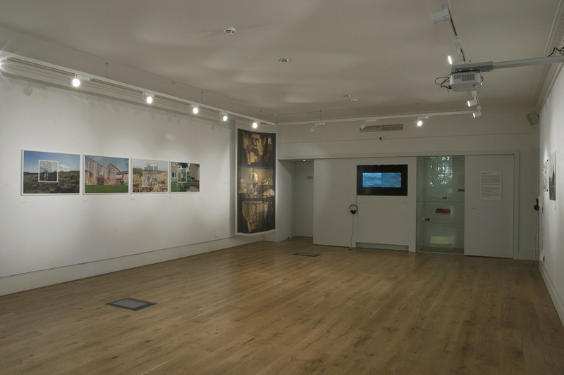 Family Ties: Reframing Memory. Installation Documentation. Works by Nicky Bird, Rosy Martin and Sally Waterman. Photograph by Nicky Bird, 2014