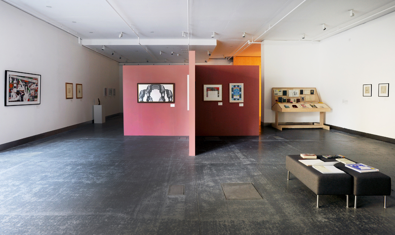 Installation shot, 'Spheres of Influence 2', Reid Gallery GSA (2015) Photo: Alan Dimmick