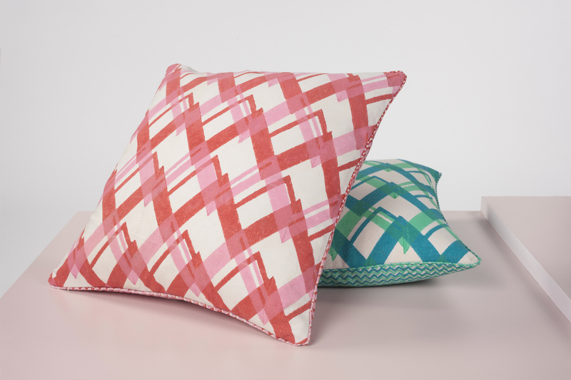 Leheria inspired cushions by Laura Spring