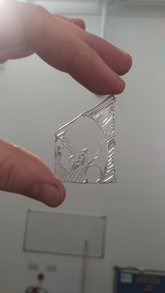 DRAWING IN METAL