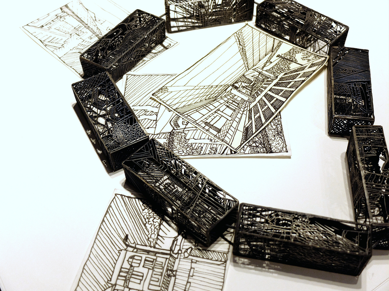 DRAWING IN METAL