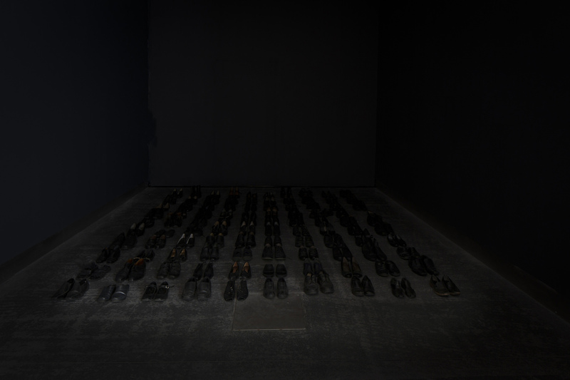 '100', Birthe Jorgensen (2016). 'Hosts and Visitors', Birthe Jorgensen and Sogol Mabadi (2016), Reid Gallery, GSA. Photo: Alan McAteer