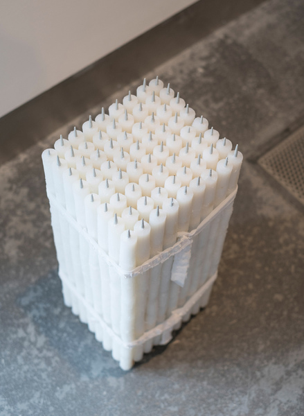 'Rest chair (Hard)', Sogol Mabadi (2016). 'Hosts and Visitors', Birthe Jorgensen and Sogol Mabadi (2016), Reid Gallery, GSA. Photo: Alan McAteer