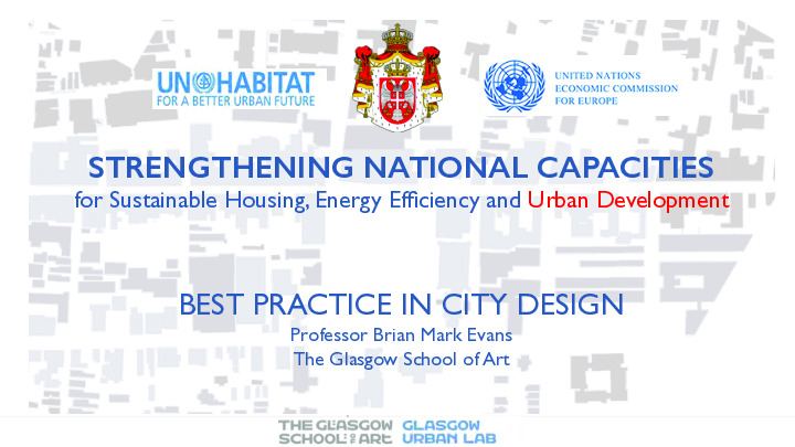Best Practice in City Design