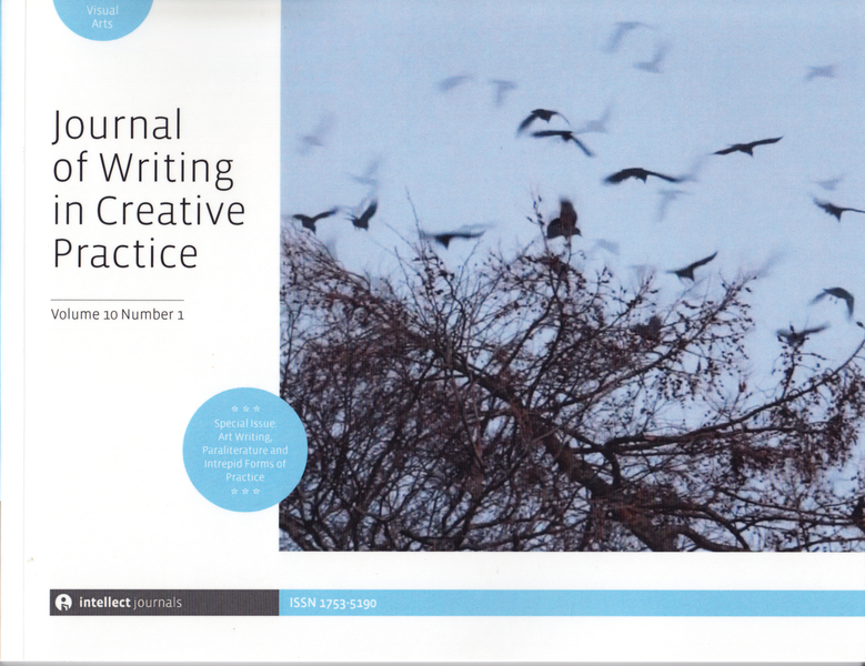 I like the unpath best: art-practice-writing and the creation of complex, generative and complicating forms and contexts