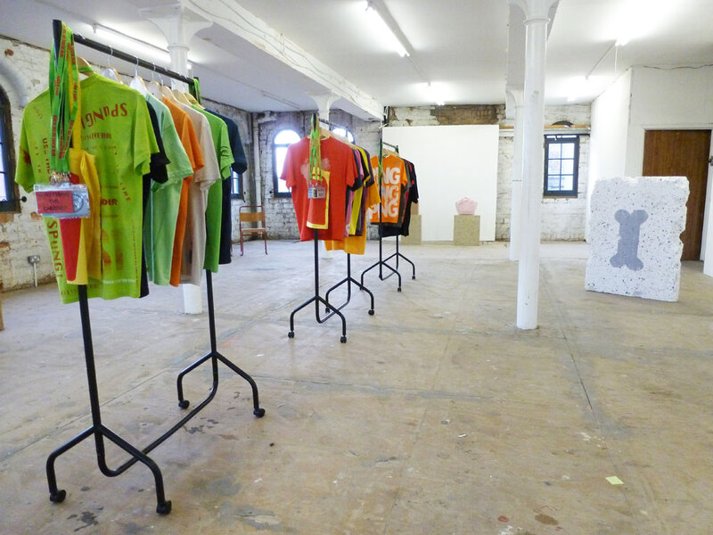 PINGPINGJERKSPASM (2017) installation view