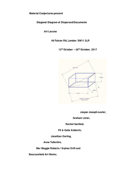 Diagonal Diagram of Dispersed Documents (DDDD)