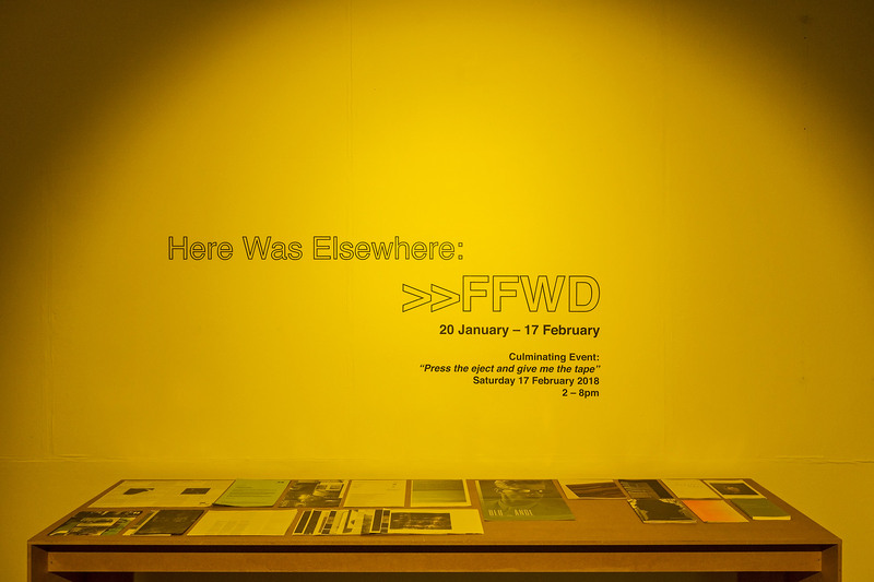 Here Was Elsewhere: >>FFWD