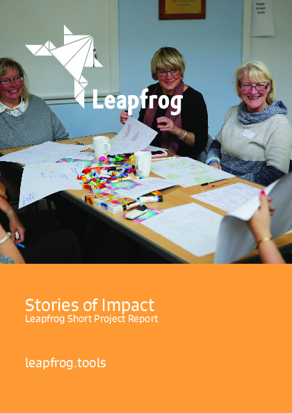 Leapfrog: Stories of Impact; co-designing tools that support new volunteers to transition into a new role and to articulate the impact of their volunteering