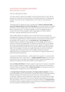 Speaking notes
