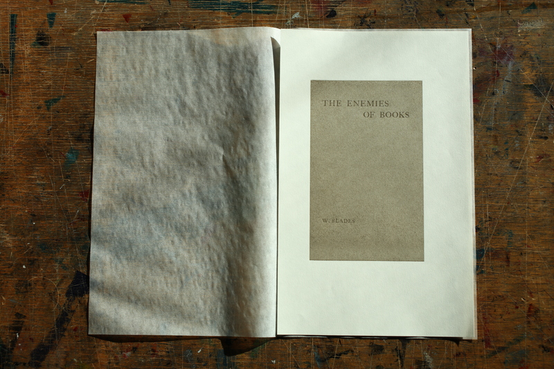 The Enemies of Books 1 (2017) Parenthesis 32: The Journal of the Fine Press book Association, Special Edition, Spring 2017