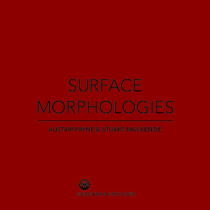 Morphologies of Surface as Gesture