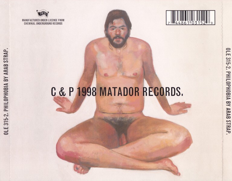 Philophobia Album Cover (back)