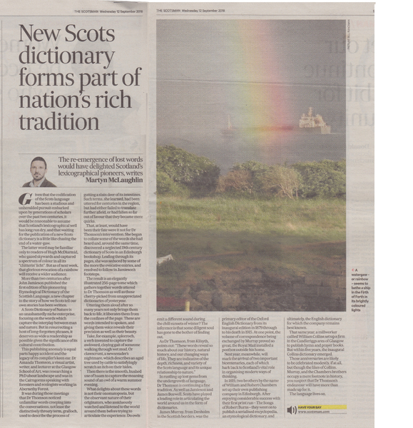 A Scots Dictionary of Nature