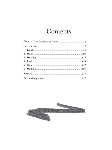 A Scots Dictionary of Nature