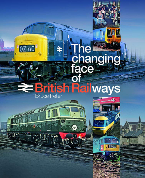 The changing face of British railways - book cover