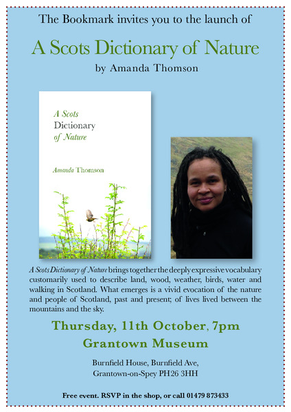 A Scots Dictionary of Nature: Launch, Reading and Discussion