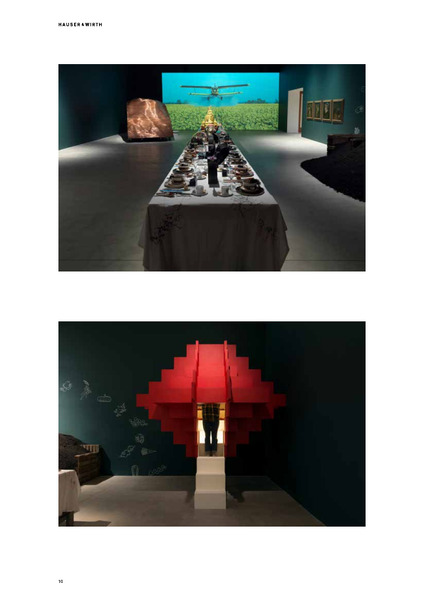 Exhibition Hauser and Wirth 'The land we live in teh land we left behind'