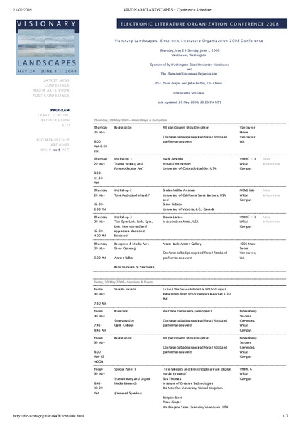 Sensory Modalities and Digital Media: The Aesthetic of Dissonance in 6amhoover.com
