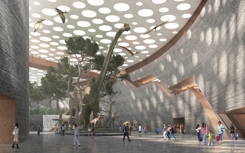 Chengdu Natural History Museum competition
